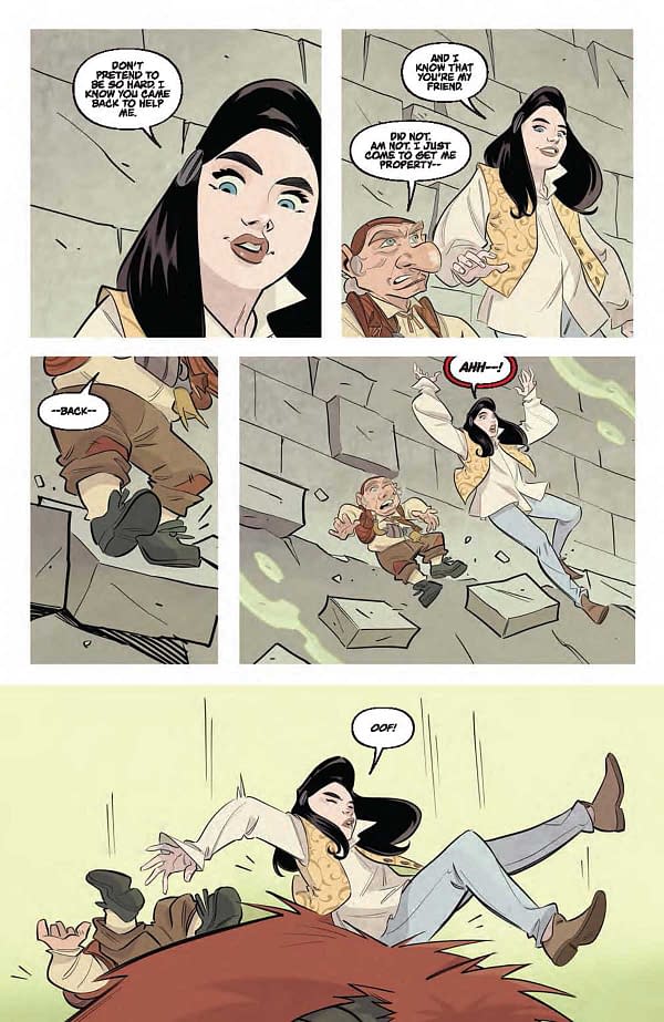 Interior preview page from Jim Henson's Labyrinth #5