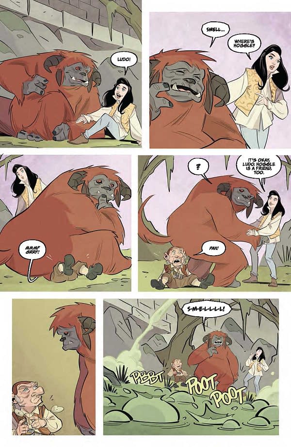 Interior preview page from Jim Henson's Labyrinth #5