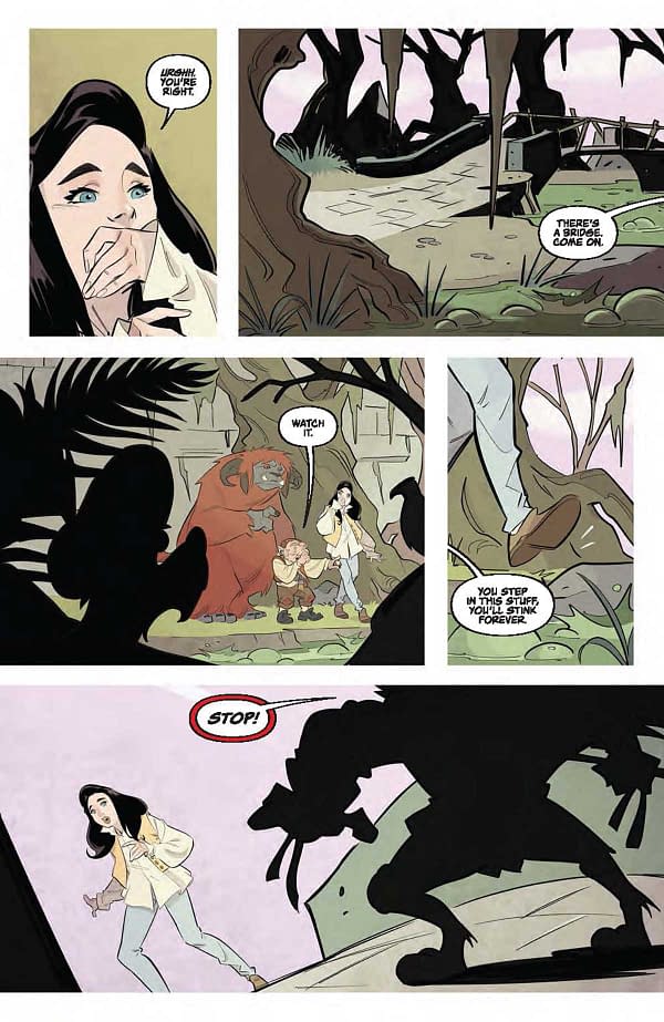 Interior preview page from Jim Henson's Labyrinth #5