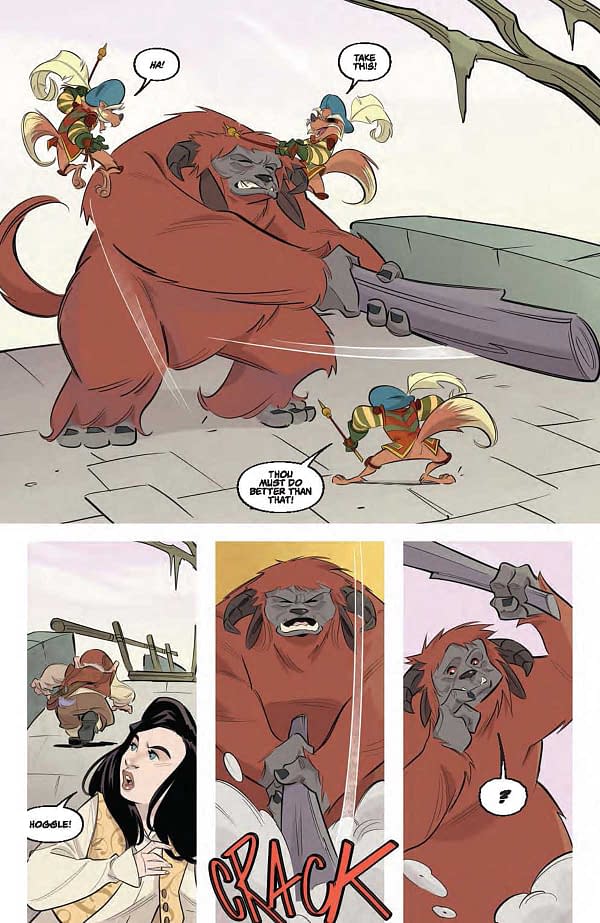 Interior preview page from Jim Henson's Labyrinth #5