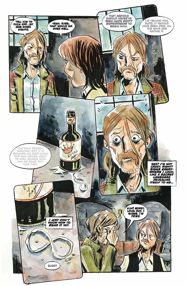 Interior preview page from Minor Arcana #5