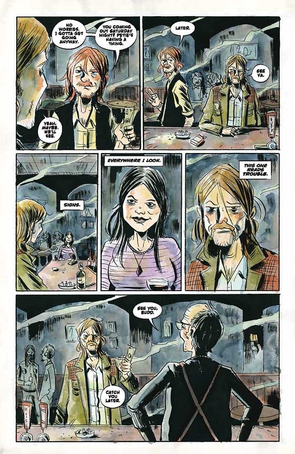 Interior preview page from Minor Arcana #5