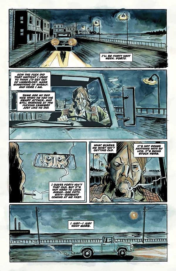 Interior preview page from Minor Arcana #5
