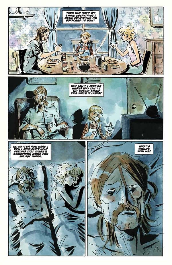 Interior preview page from Minor Arcana #5