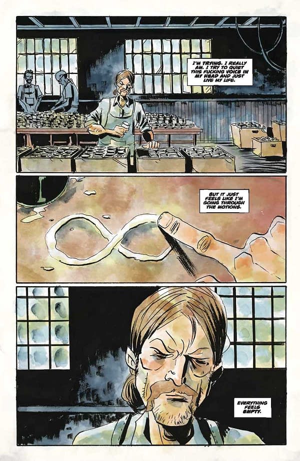 Interior preview page from Minor Arcana #5