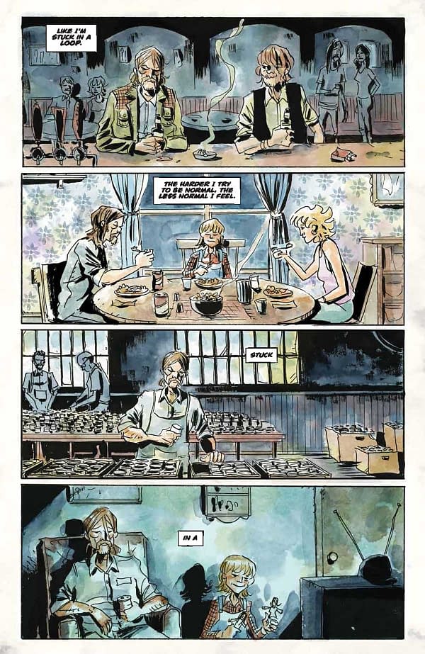Interior preview page from Minor Arcana #5