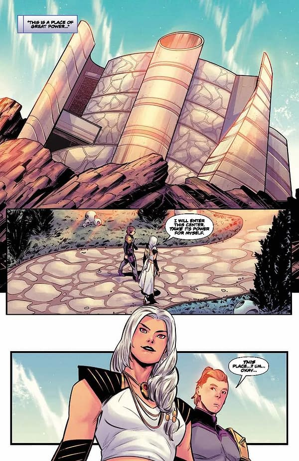 Interior preview page from Power Rangers Prime #3