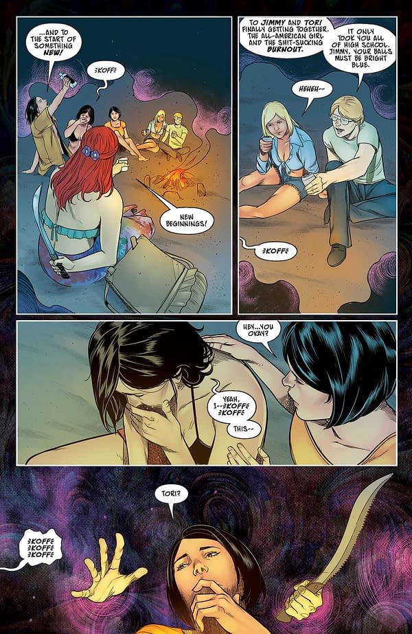 Interior preview page from Altered States: Purgatori Grindhouse #1