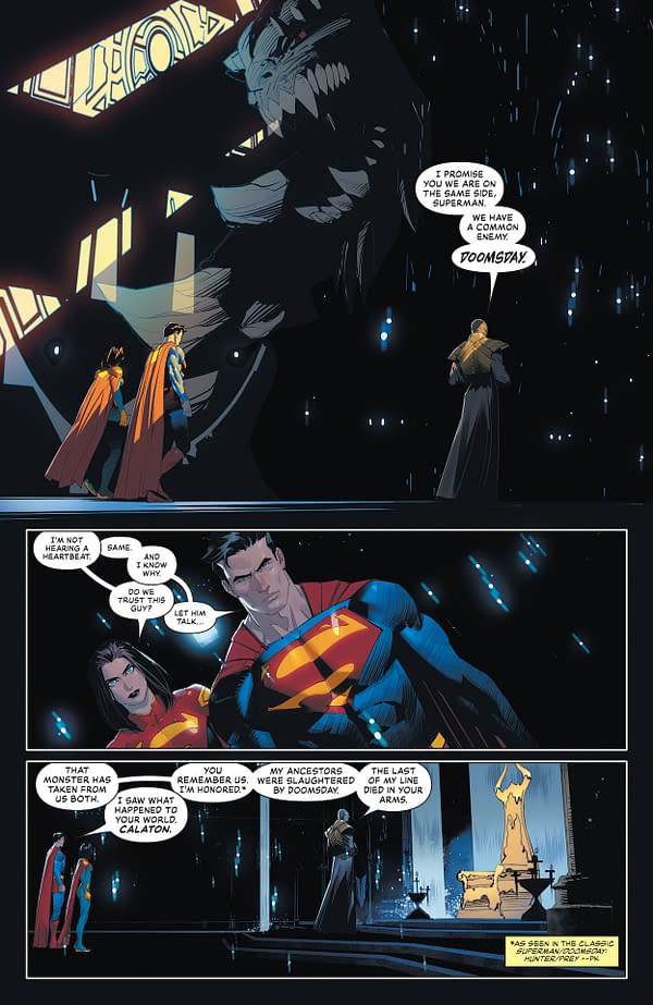 Interior preview page from Superman #22