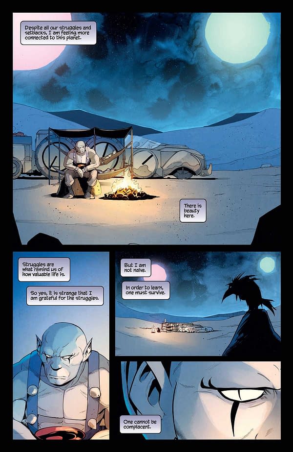 Interior preview page from Thundercats #12