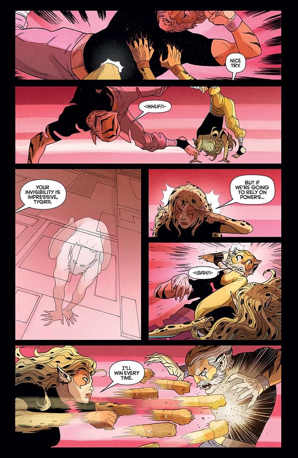 Interior preview page from Thundercats #12