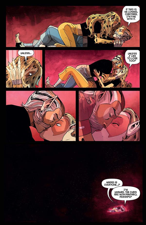 Interior preview page from Thundercats #12