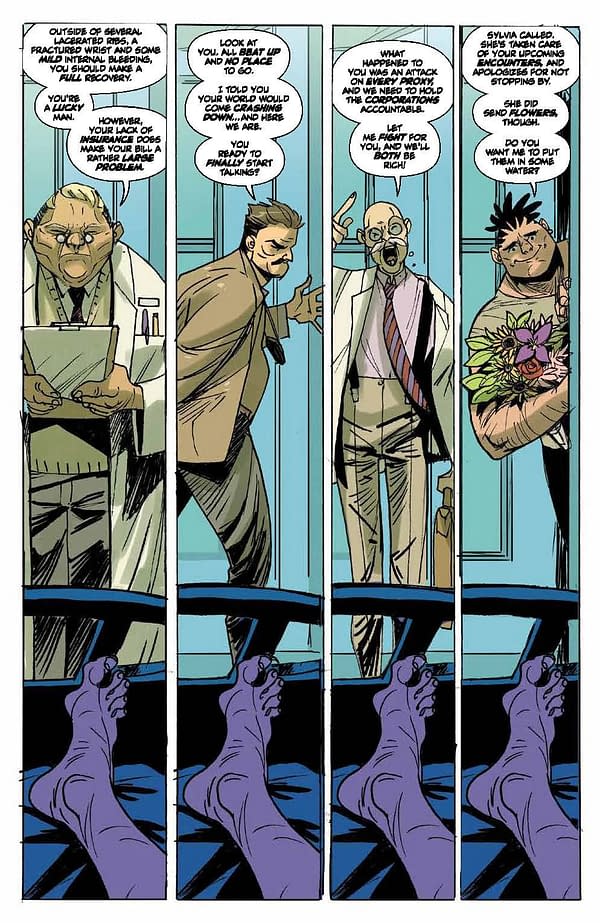 Interior preview page from Vicarious #4
