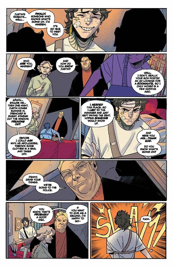 Interior preview page from Vicarious #4