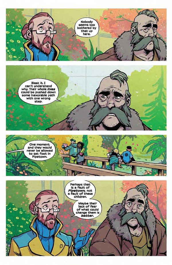 Interior preview page from Wynd The Power Of The Blood #1
