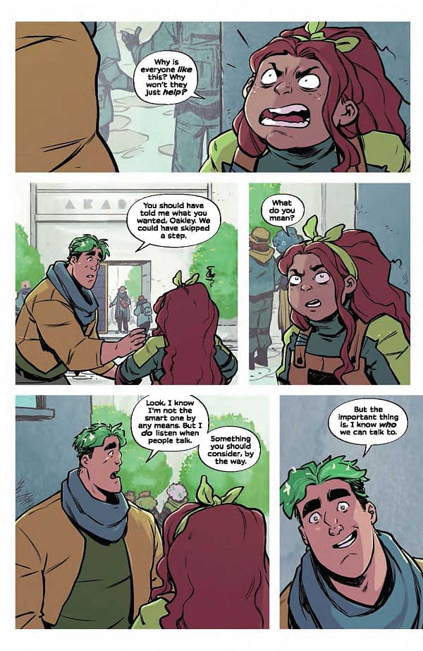 Interior preview page from Wynd The Power Of The Blood #1
