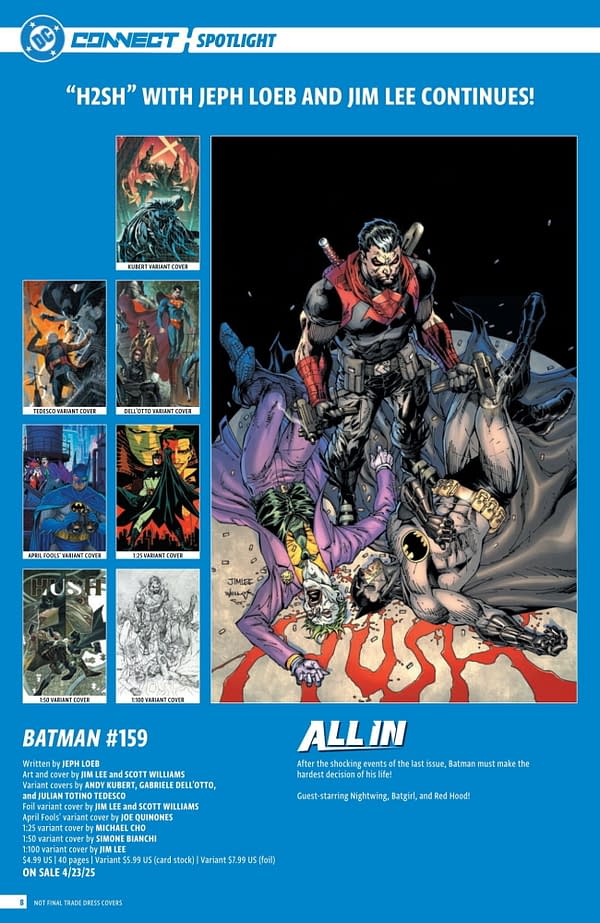 DC Comics' Full April 2025 Solicits... More Than Just Batman