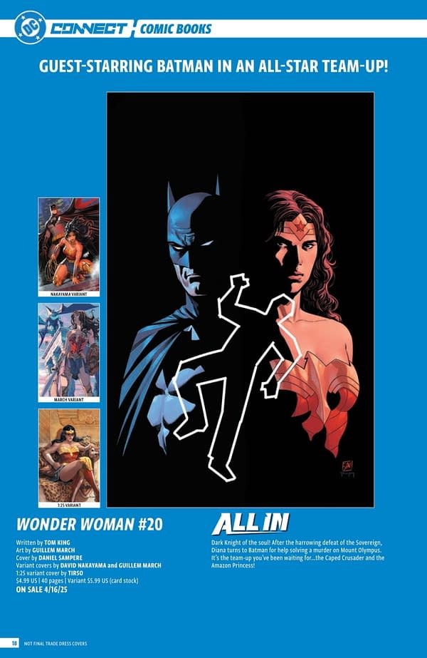 DC Comics' Full April 2025 Solicits... More Than Just Batman