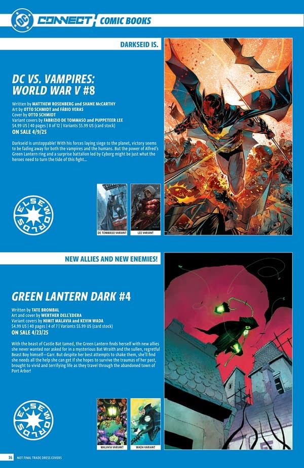 DC Comics' Full April 2025 Solicits... More Than Just Batman