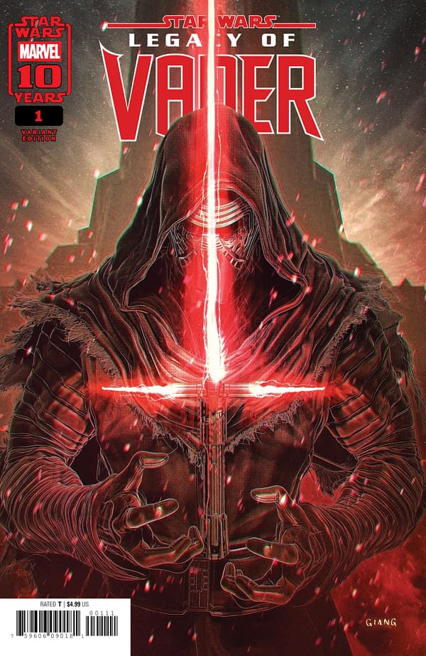 Cover image for STAR WARS: LEGACY OF VADER #1 JOHN GIANG VARIANT