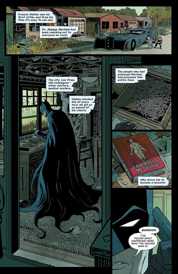 Interior preview page from Batman: Dark Patterns #3