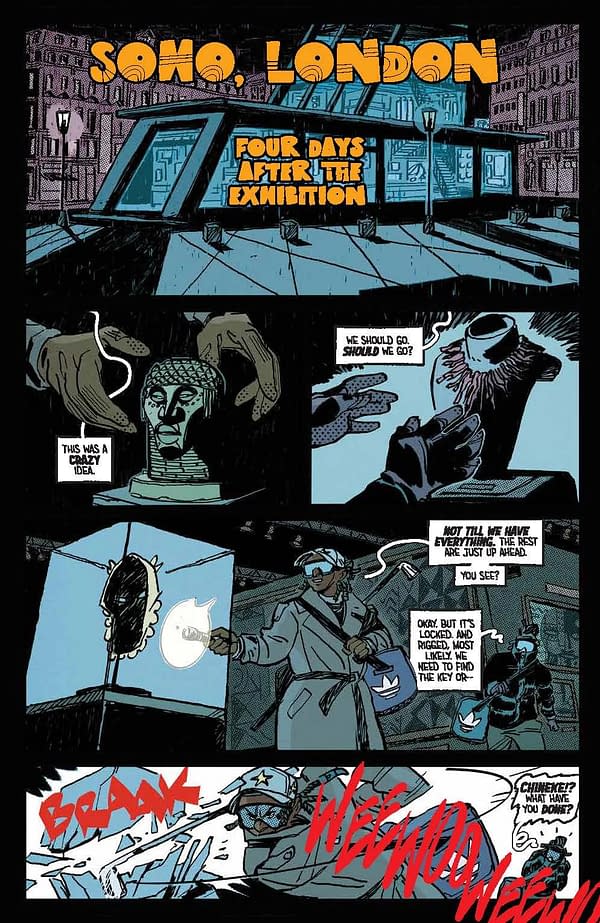 Interior preview page from Bronze Faces #1