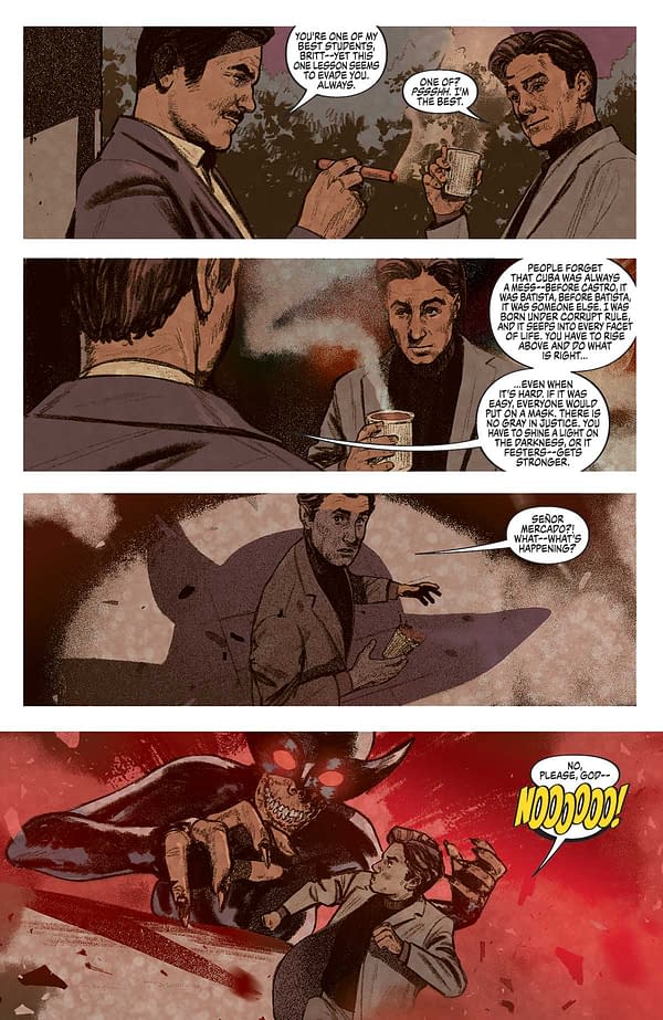 Interior preview page from Green Hornet/Miss Fury #2