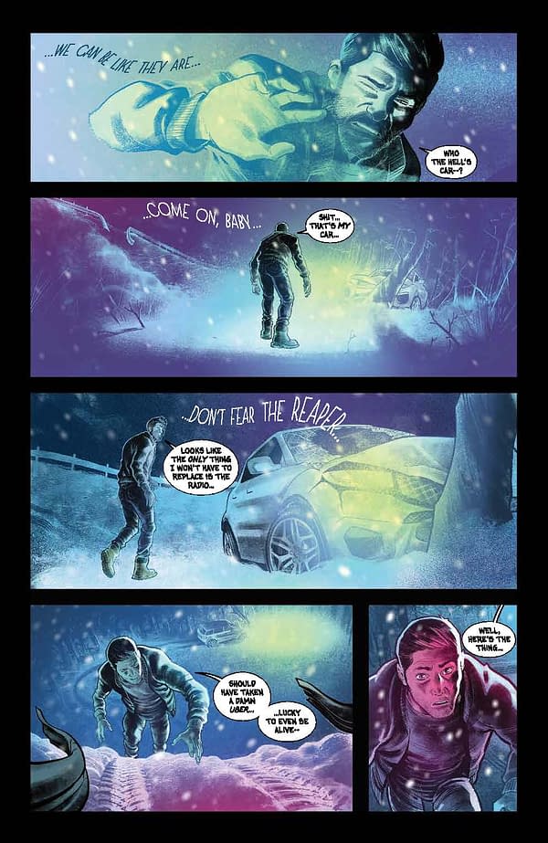 Interior preview page from Grim #21