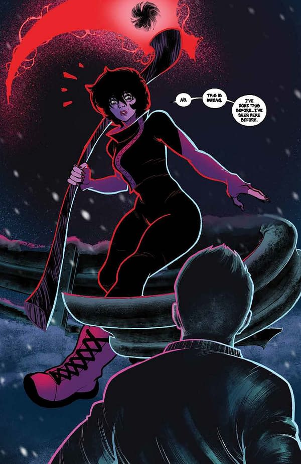 Interior preview page from Grim #21
