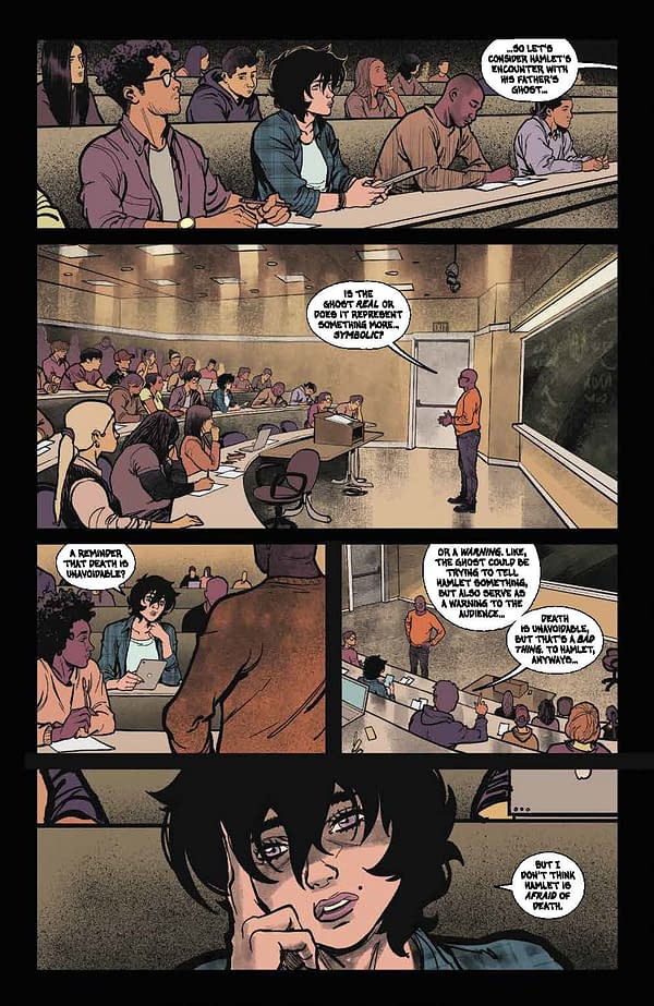 Interior preview page from Grim #21