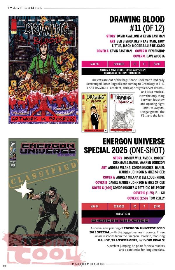 Image Comics Full Solicits & Solicitations For May 2025