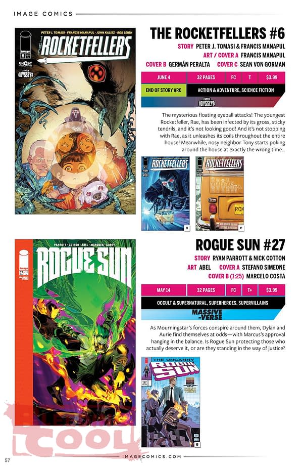 Image Comics Full Solicits & Solicitations For May 2025