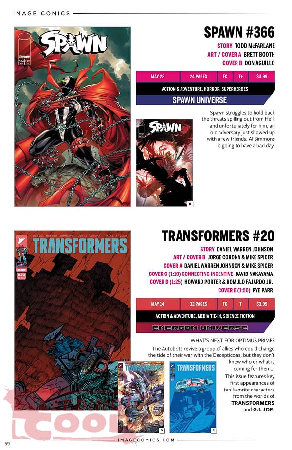 Image Comics Full Solicits & Solicitations For May 2025