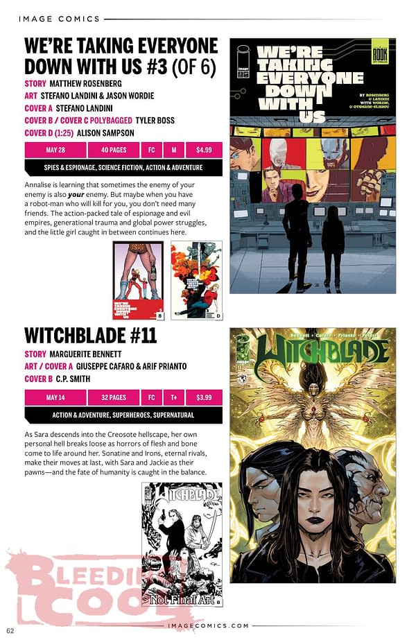 Image Comics Full Solicits & Solicitations For May 2025