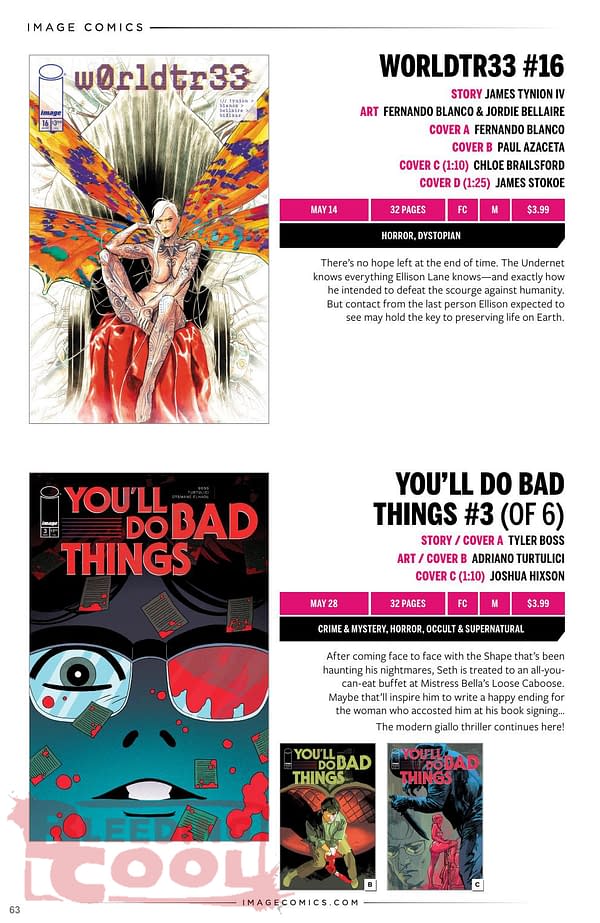 Image Comics Full Solicits & Solicitations For May 2025