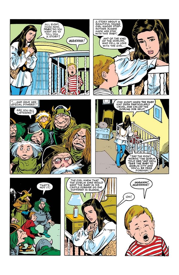 Interior preview page from Jim Henson's Labyrinth Original Motion Picture Adaptation