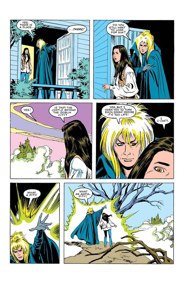 Interior preview page from Jim Henson's Labyrinth Original Motion Picture Adaptation