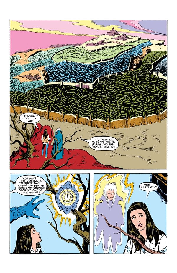 Interior preview page from Jim Henson's Labyrinth Original Motion Picture Adaptation