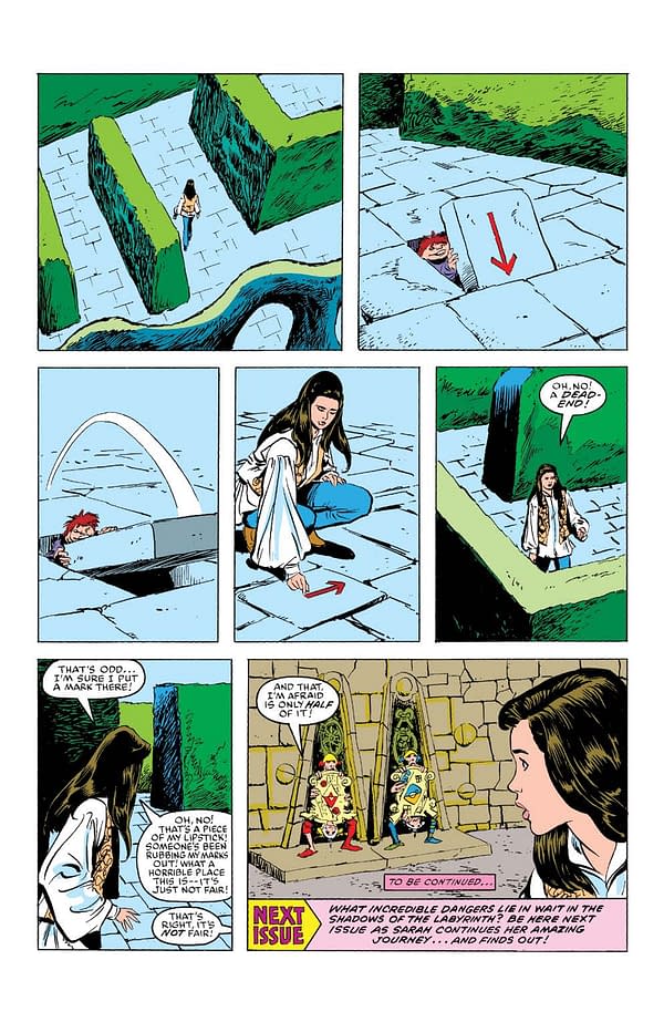 Interior preview page from Jim Henson's Labyrinth Original Motion Picture Adaptation