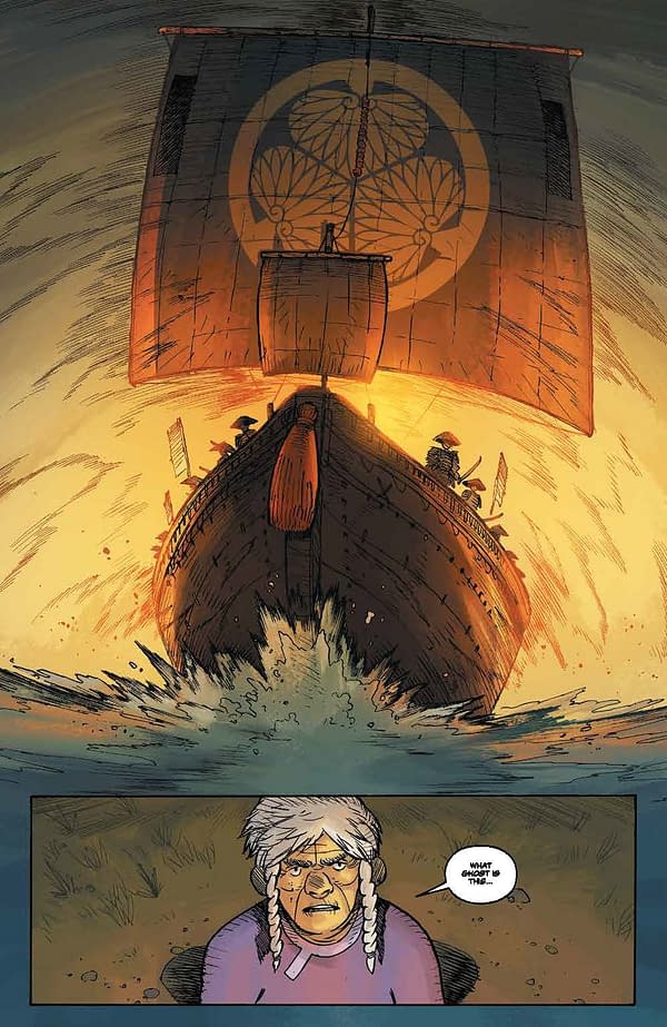 Interior preview page from Ronin Island: The Complete Collection