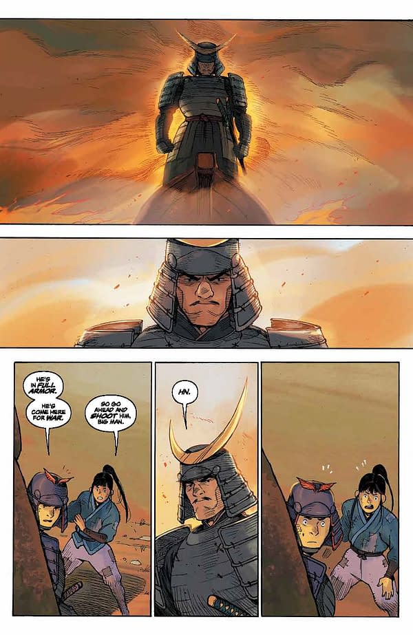 Interior preview page from Ronin Island: The Complete Collection
