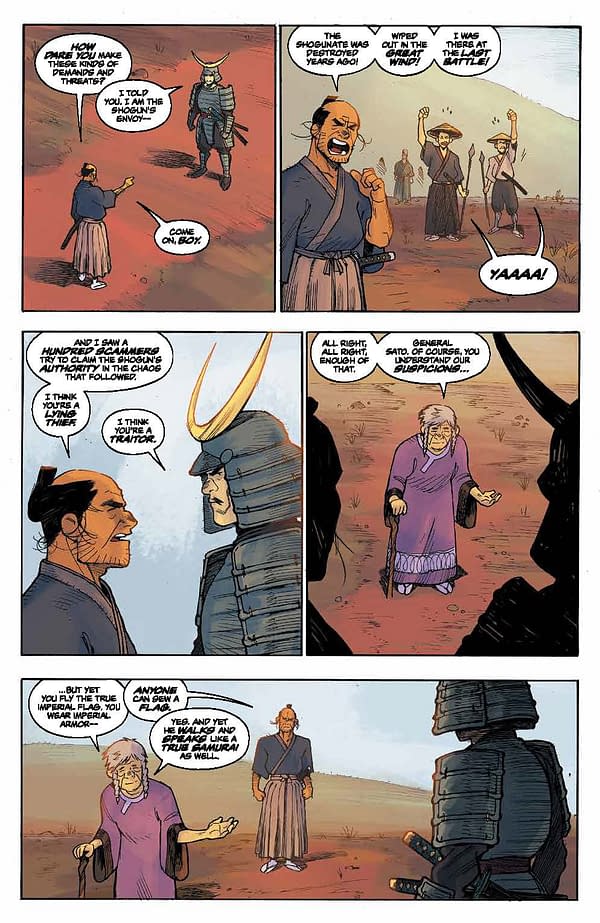 Interior preview page from Ronin Island: The Complete Collection