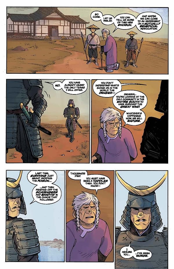 Interior preview page from Ronin Island: The Complete Collection