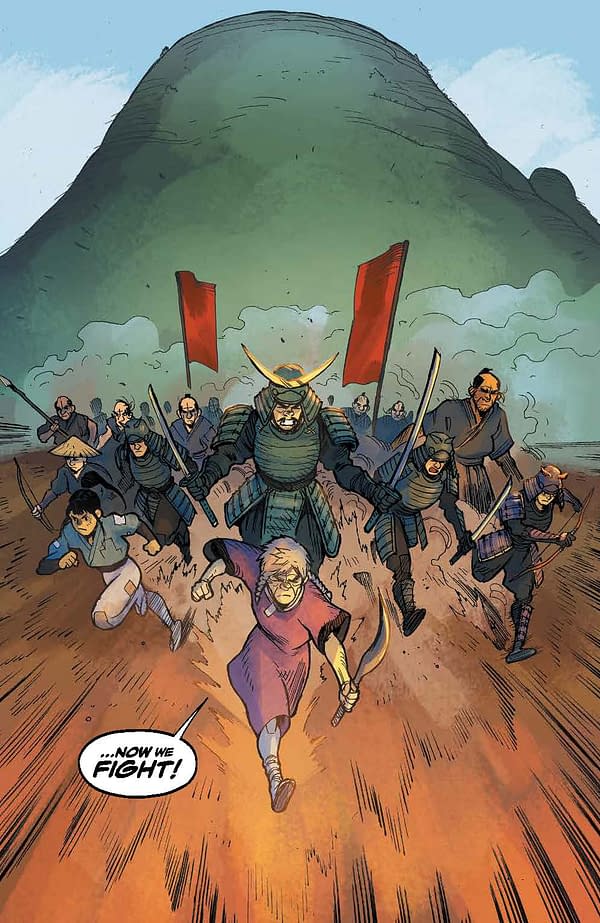 Interior preview page from Ronin Island: The Complete Collection