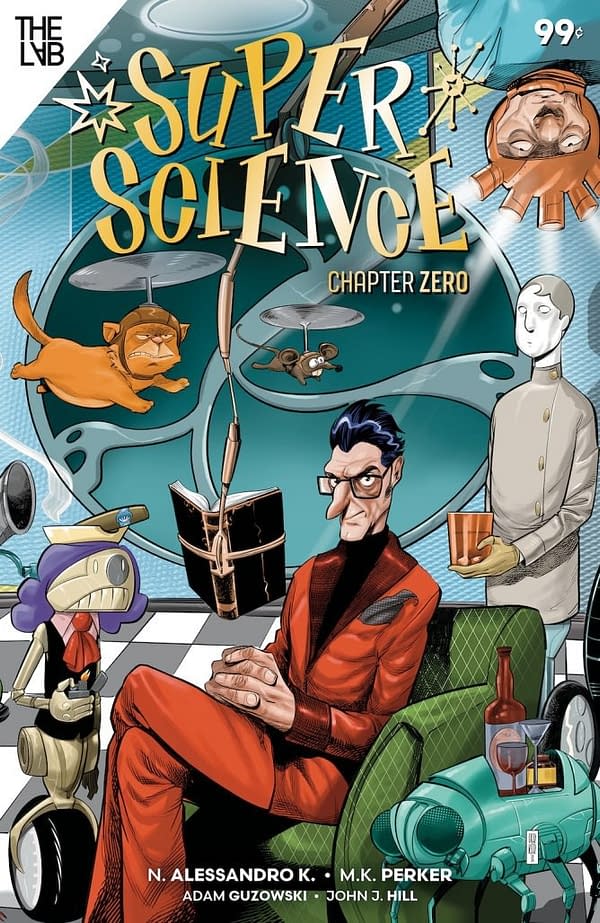 ComicsPRO The Lab Press Super Science