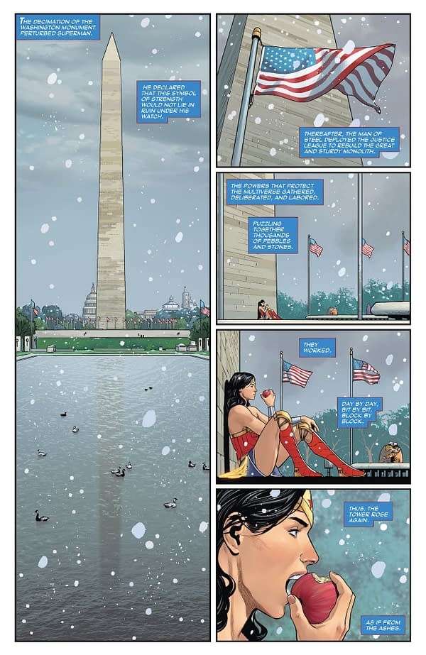 Interior preview page from Wonder Woman #18