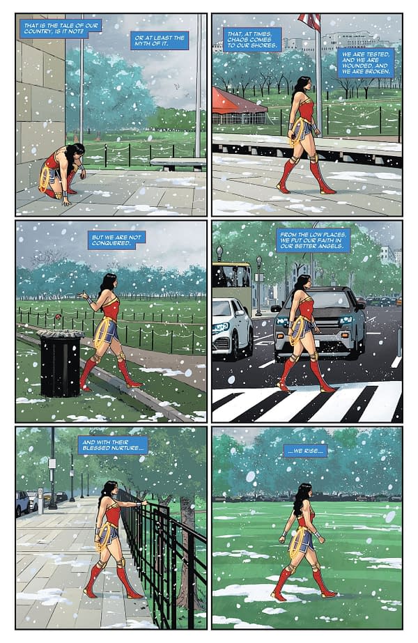 Interior preview page from Wonder Woman #18