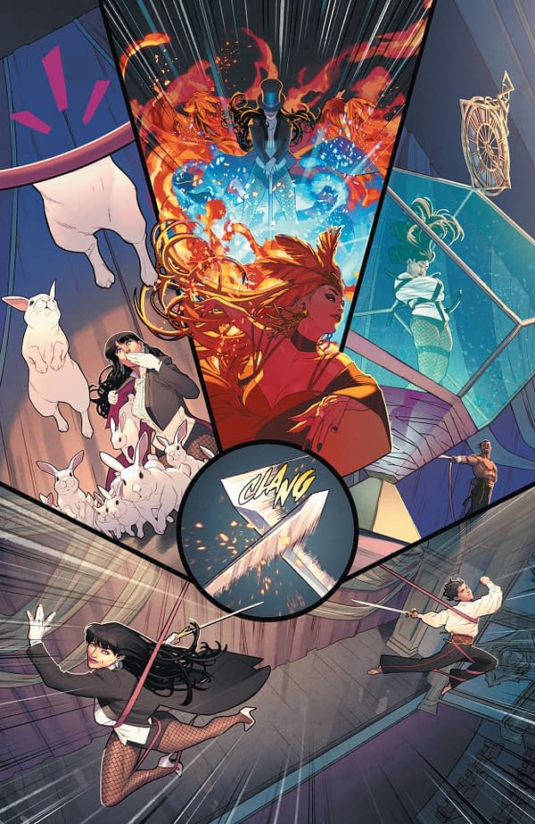 Interior preview page from Zatanna #1