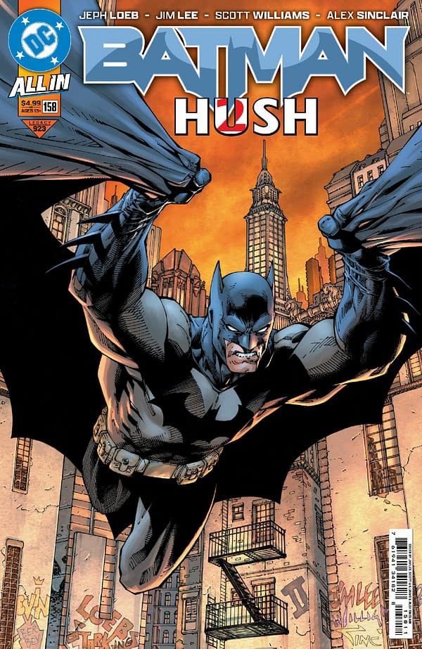 Comic Stores Can Sell Jim Lee's Batman #158 Early, 6.08 PM Local Time