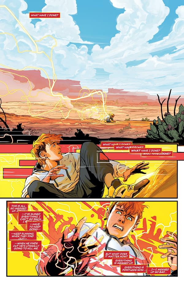 Interior preview page from Absolute Flash #1